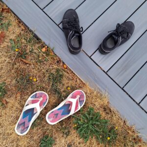 Retour de vacances : et si c'était le bon moment pour s’écouter ? reprise accompagnée avec Sème&Lie passage des tongs aux chaussures de sécurité qui font un pas de côté
